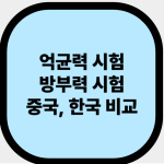 억균력 시험(방부력 시험) 대표사진